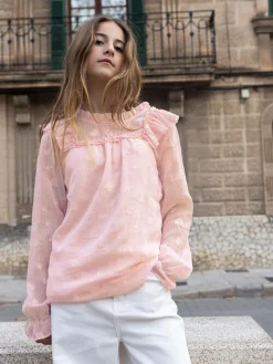 GATE Bluzka z falbanami|Dzieci Dziewczynki·Bluzki I Koszule