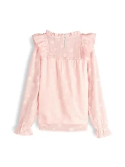 GATE Bluzka z falbanami|Dzieci Dziewczynki·Bluzki I Koszule