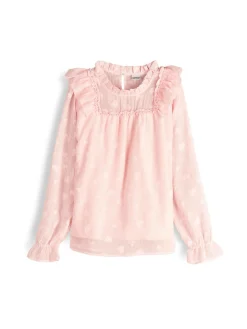 GATE Bluzka z falbanami|Dzieci Dziewczynki·Bluzki I Koszule