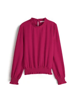 GATE Bluzka z falbanką w talii| Koszulki I Topy·Topy|Koszulki I Topy·Bluzki