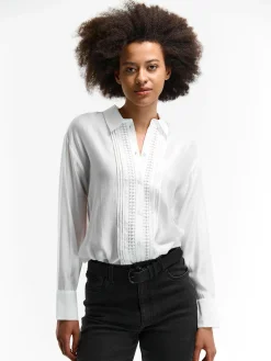 GATE Bluzka z haftem| Koszulki I Topy·Bluzki