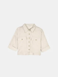 GATE Bluzka z kieszeniami| Koszulki I Topy·Bluzki