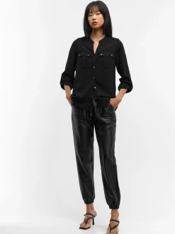 GATE Bluzka z kieszeniami| Koszulki I Topy·Bluzki