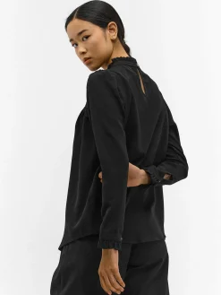 GATE Bluzka z koronką| Koszulki I Topy·Bluzki