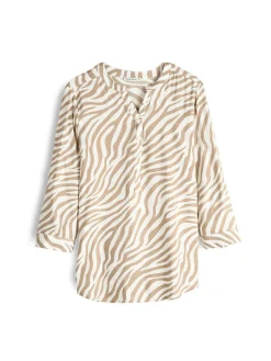 GATE Bluzka z wiskozy| Koszulki I Topy·Bluzki