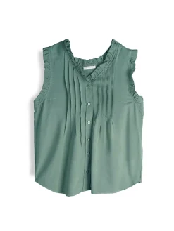 GATE Bluzka z wiskozy| Koszulki I Topy·Topy|Koszulki I Topy·Bluzki