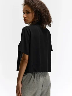 GATE Bluzka z wiskozy| Koszulki I Topy·Bluzki