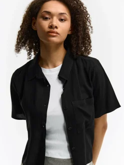 GATE Bluzka z wiskozy| Koszulki I Topy·Bluzki