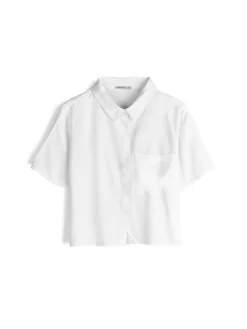 GATE Bluzka z wiskozy| Koszulki I Topy·Bluzki