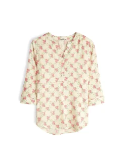 GATE Bluzka z wiskozy| Koszulki I Topy·Bluzki