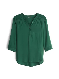 GATE Bluzka z wiskozy| Koszulki I Topy·Bluzki