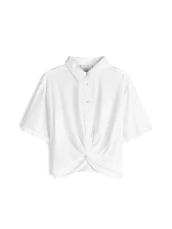 GATE Bluzka z wiskozy| Koszulki I Topy·Bluzki