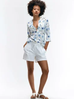 GATE Bluzka z wiskozy| Koszulki I Topy·Bluzki