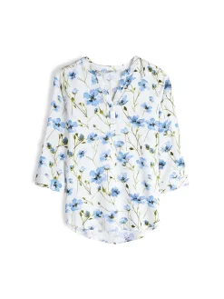 GATE Bluzka z wiskozy| Koszulki I Topy·Bluzki