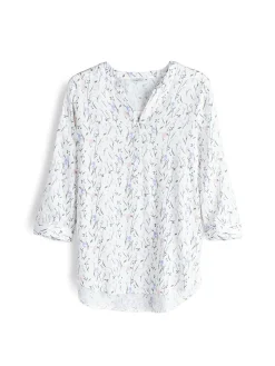 GATE Bluzka z wiskozy| Koszulki I Topy·Bluzki