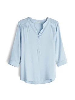 GATE Bluzka z wiskozy| Koszulki I Topy·Bluzki