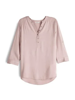 GATE Bluzka z wiskozy| Koszulki I Topy·Bluzki