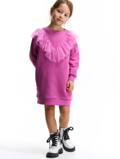 GATE Bluzowa sukienka|Dzieci Dziewczynki·Sukienki