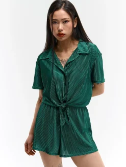 GATE Blůzka z węzłem| Koszulki I Topy·Bluzki