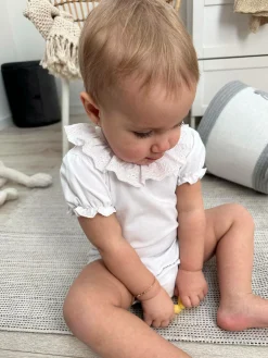 GATE Body bawełniane z falbanką|Dzieci Baby