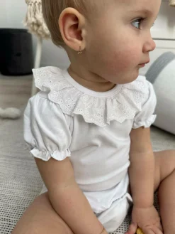 GATE Body bawełniane z falbanką|Dzieci Baby