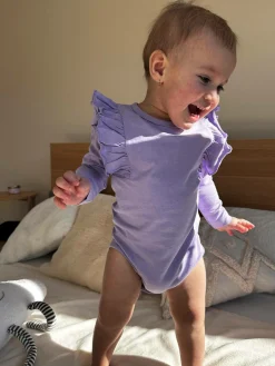 GATE Body bawełniane z falbankami|Dzieci Baby