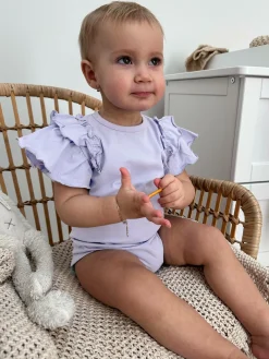 GATE Body bawełniane z falbankami|Dzieci Baby