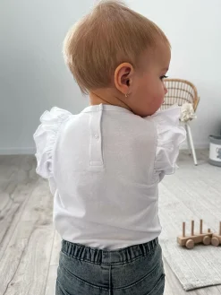 GATE Body bawełniane z falbankami|Dzieci Baby