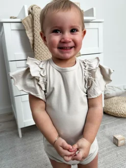 GATE Body bawełniane z falbankami|Dzieci Baby