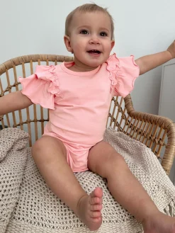 GATE Body bawełniane z falbankami|Dzieci Baby