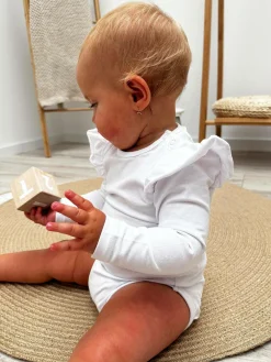 GATE Body bawełniane z falbankami|Dzieci Baby