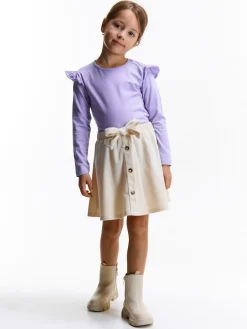 GATE Body bawełniane z falbankami|Dzieci Dziewczynki·Koszulki I Topy