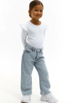 GATE Body bawełniane z falbankami|Dzieci Dziewczynki·Koszulki I Topy