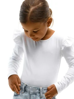 GATE Body bawełniane z falbankami|Dzieci Dziewczynki·Koszulki I Topy