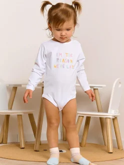 GATE Body bawełniane z nadrukiem|Dzieci Baby