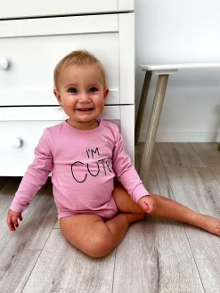 GATE Body bawełniane z nadrukiem|Dzieci Baby