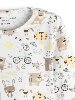 GATE Body bawełniane z nadrukiem|Dzieci Baby