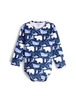 GATE Body bawełniane z nadrukiem|Dzieci Baby