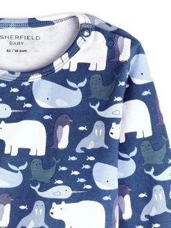 GATE Body bawełniane z nadrukiem|Dzieci Baby