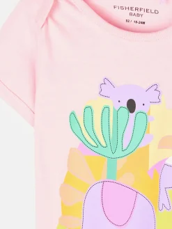 GATE Body bawełniane z nadrukiem|Dzieci Baby