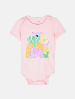 GATE Body bawełniane z nadrukiem|Dzieci Baby