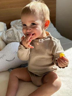 GATE Body z żebrowanej dzianiny|Dzieci Baby