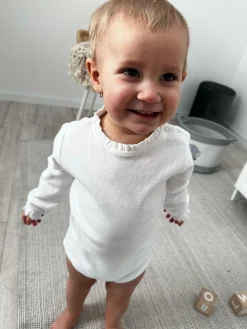 GATE Body z żebrowanej dzianiny|Dzieci Baby