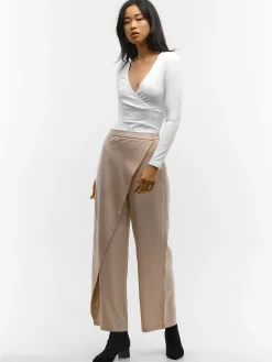 GATE Body z żebrowanej dzianiny| Koszulki I Topy·Body