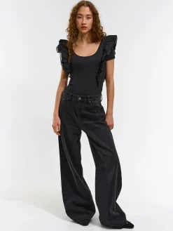 GATE Body z falbanami| Koszulki I Topy·Body