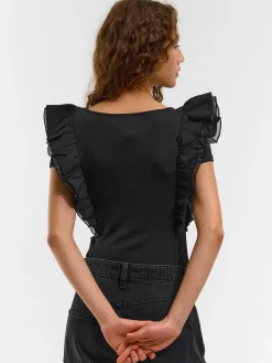 GATE Body z falbanami| Koszulki I Topy·Body