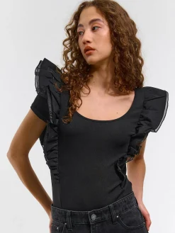 GATE Body z falbanami| Koszulki I Topy·Body