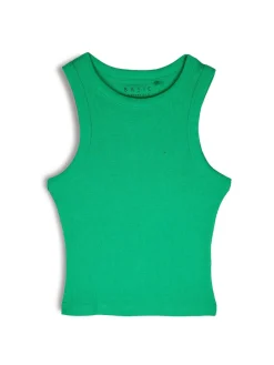 GATE Bokserka damska ze splotu żeberkowego| Koszulki I Topy·Podkoszulki ☀️