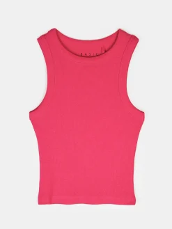 GATE Bokserka damska ze splotu żeberkowego| Koszulki I Topy·Podkoszulki ☀️