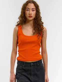 GATE Bokserka z żebrowanej dzianiny| Koszulki I Topy·Podkoszulki ☀️